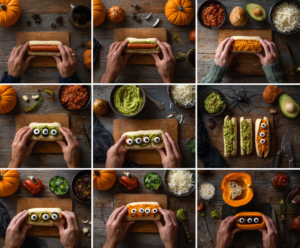 Creepy Yet Delicious Halloween Meals ingredients
