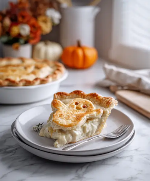 halloween chicken pot pie