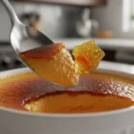 Pumpkin Crème Brûlée hero shot with crackly caramel top