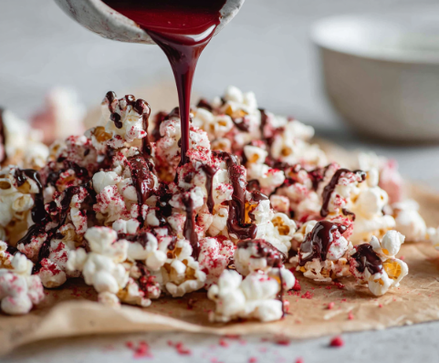Bloody Red Velvet Popcorn 2