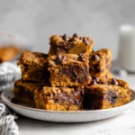 Fudgy Pumpkin Chocolate Chip Bars 1