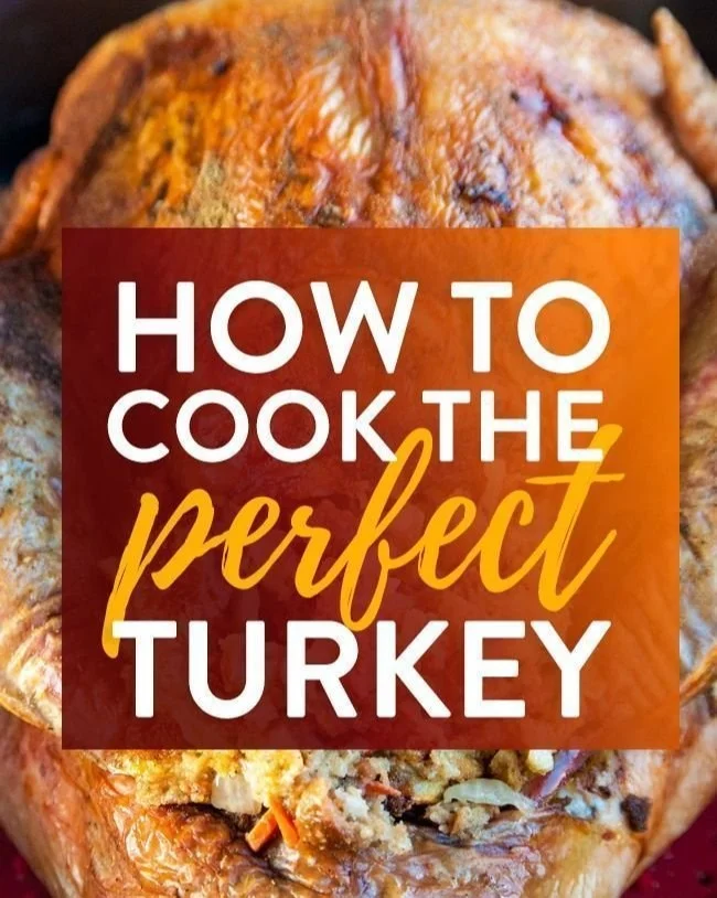 A perfectly roasted turkey ready to be served for a festive meal