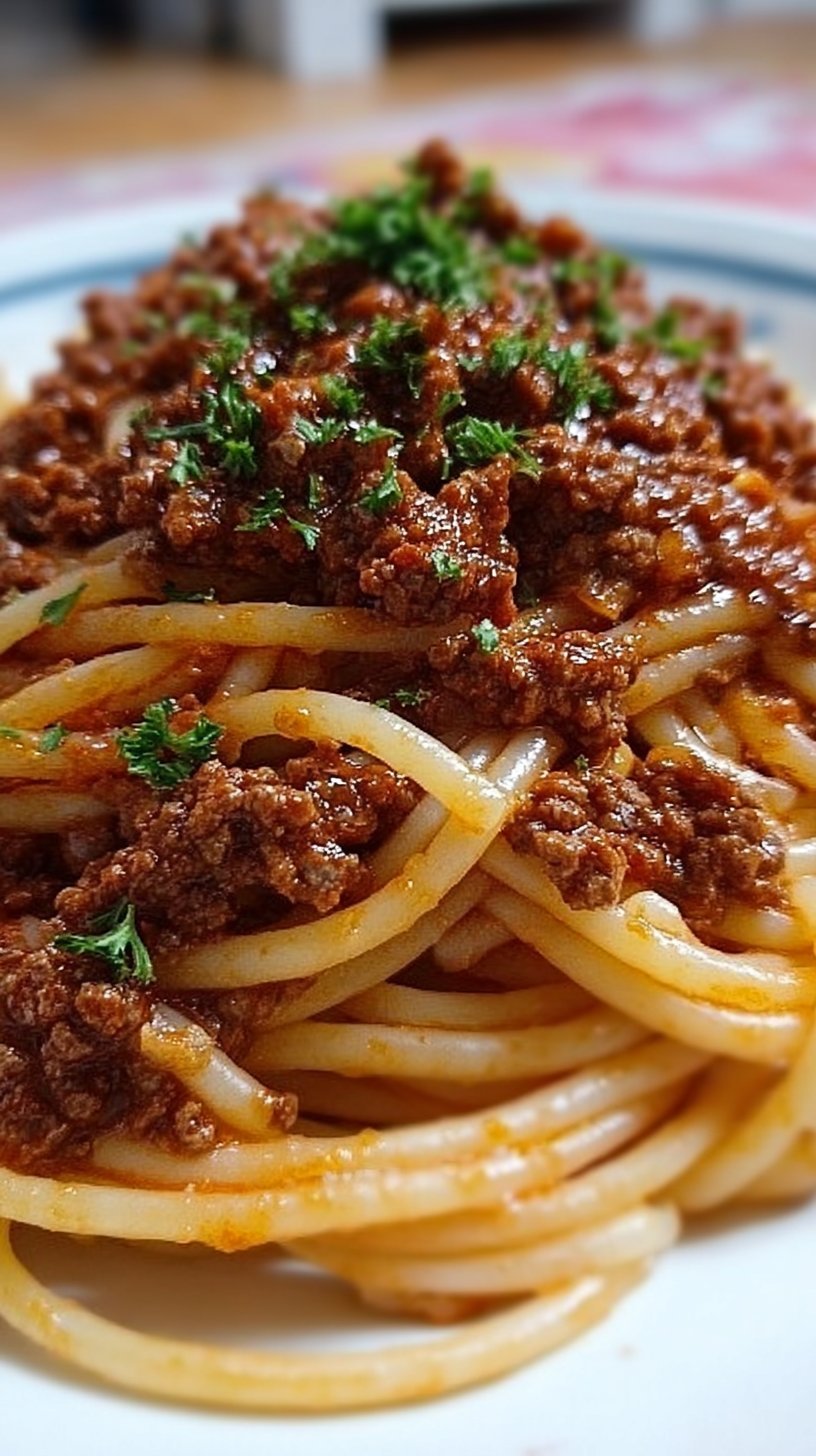 Classic Spaghetti Bolognese