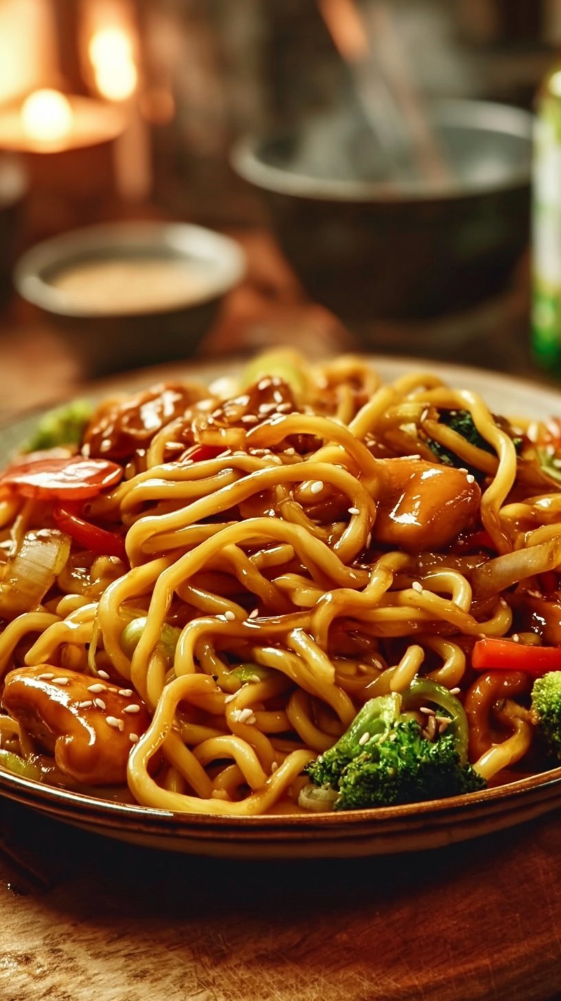 Chicken Teriyaki Noodles