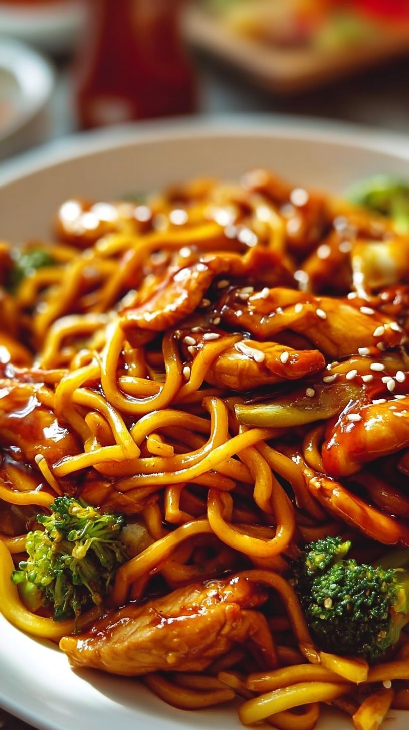 Chicken Teriyaki Noodles