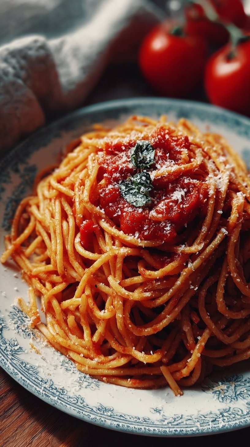 Italian Recipe for Two: Spaghetti