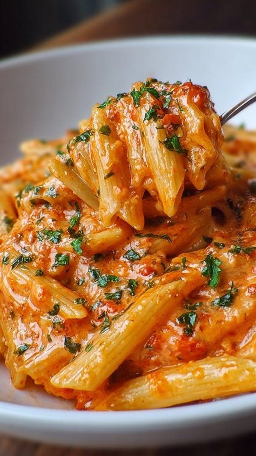 Creamy Tomato Garlic Pasta