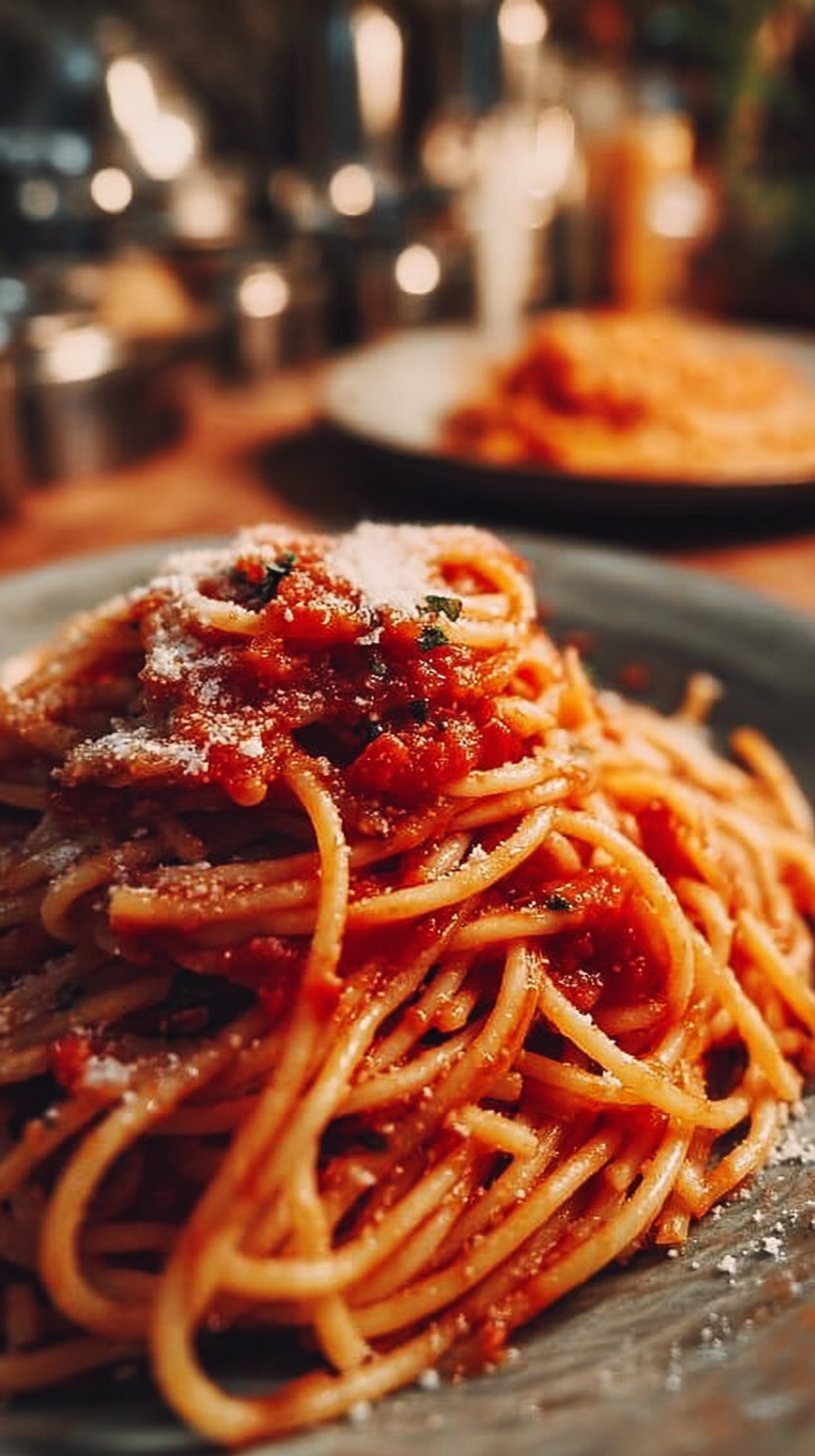Italian Recipe for Two: Spaghetti