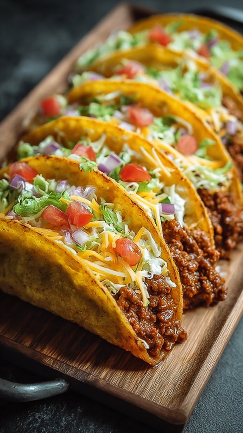 Oven-Baked Cheesy Tacos (Crispy & Loaded) You'll Love