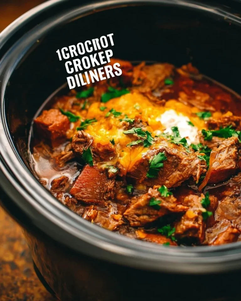 Five ingredient crockpot dinner recipe for families