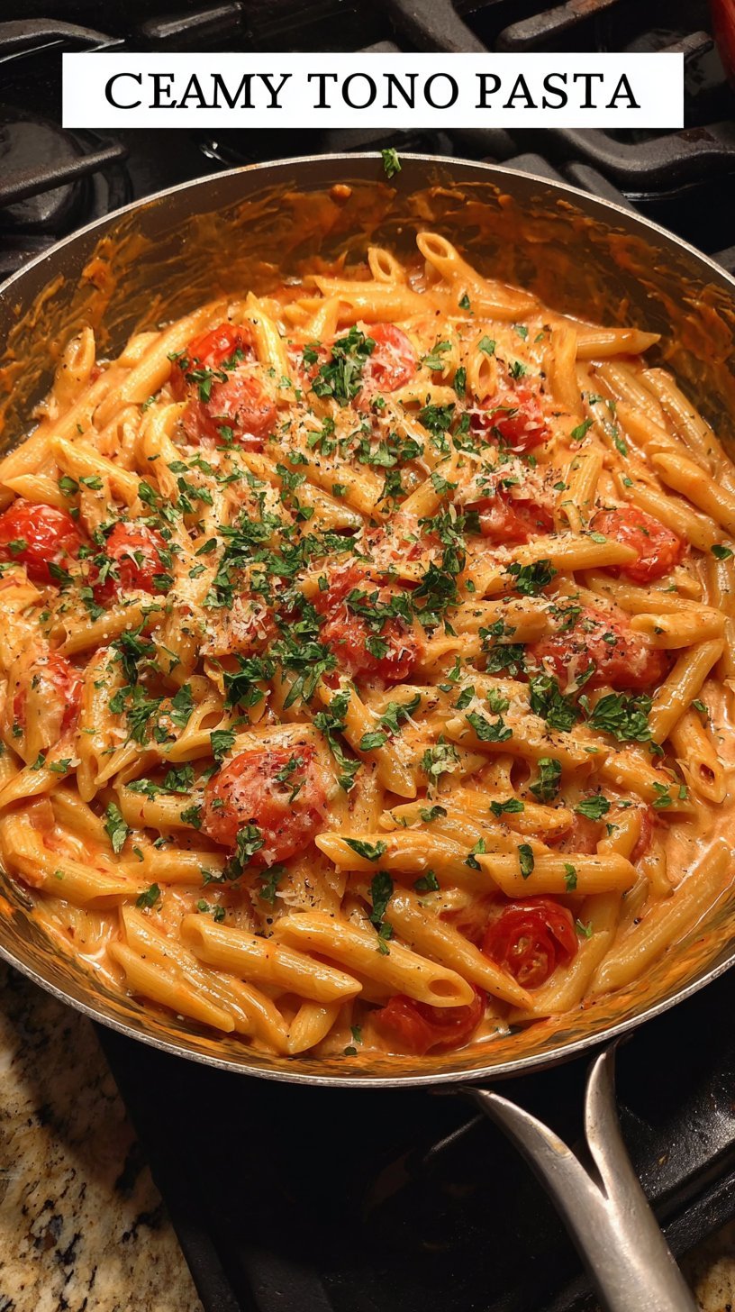 One-Pot Creamy Tomato Pasta That Breaks the "I Don't Have Time" Excuse