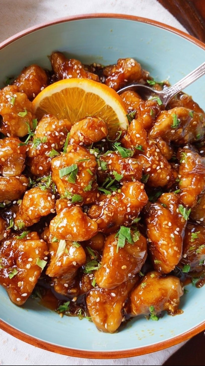 Healthy Orange Chicken