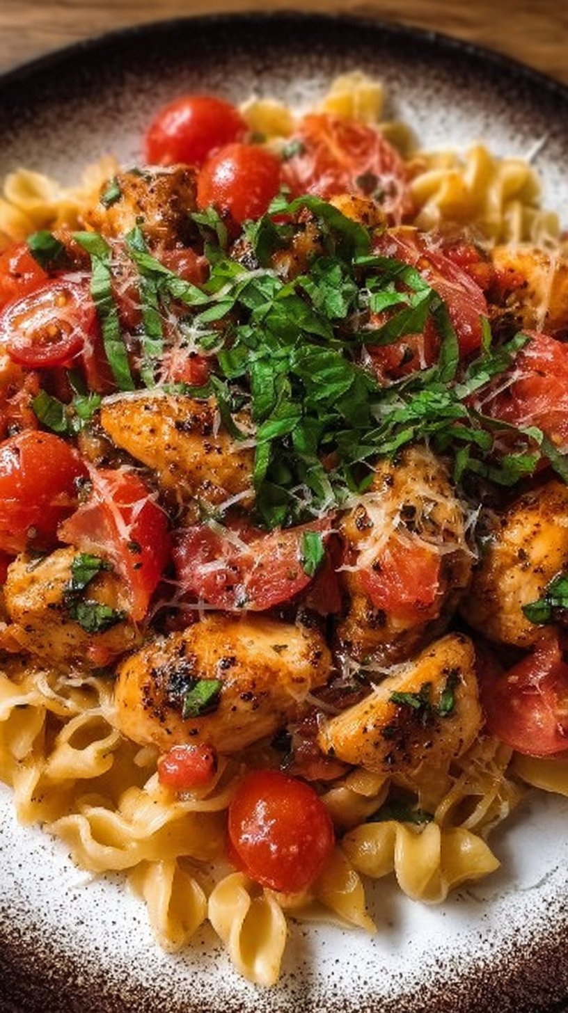 Bruschetta Chicken Pasta