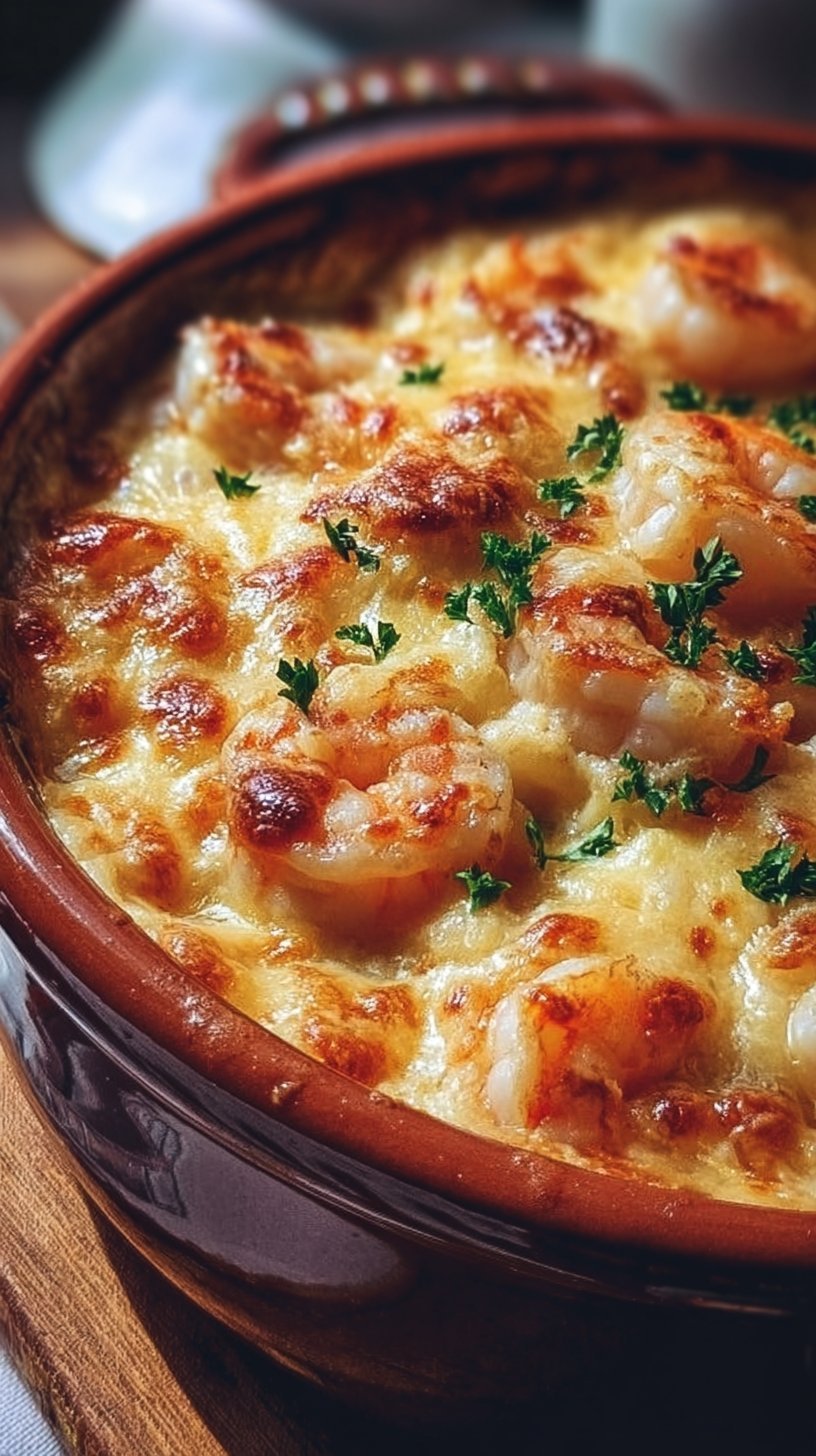 Shrimp and Scallop Gratin