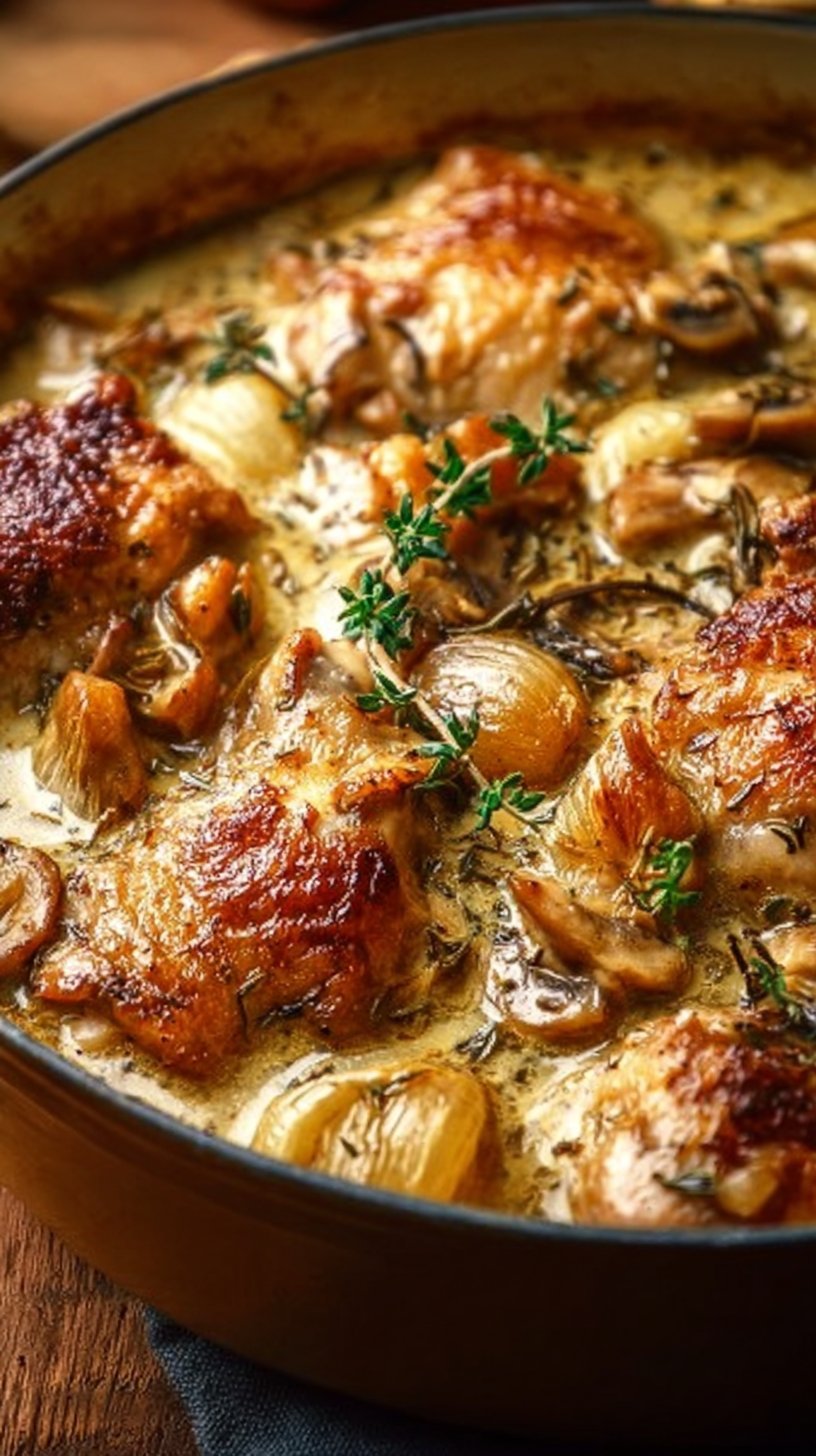 French Style Chicken Casserole in the Norman Way