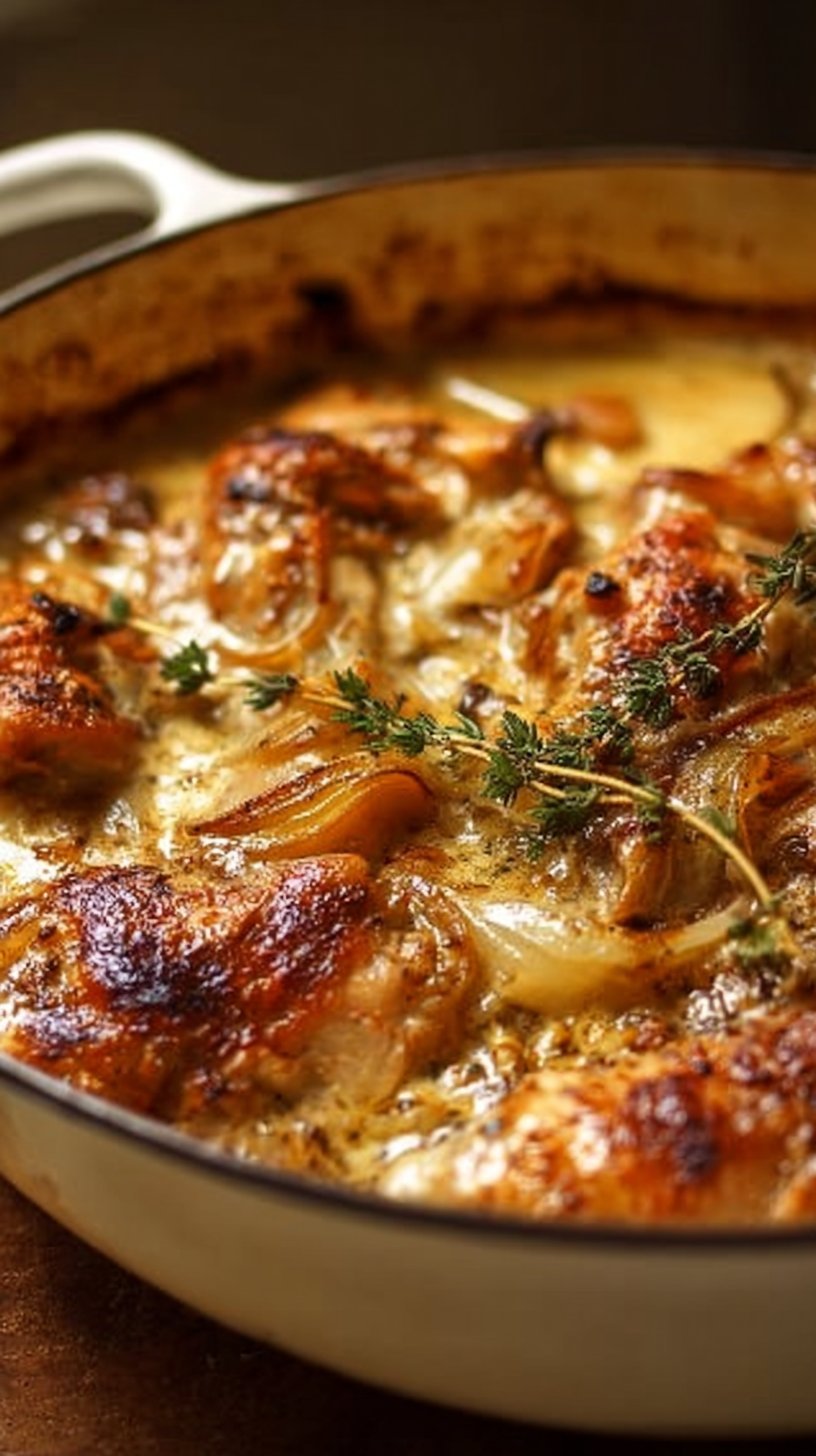 French Style Chicken Casserole in the Norman Way