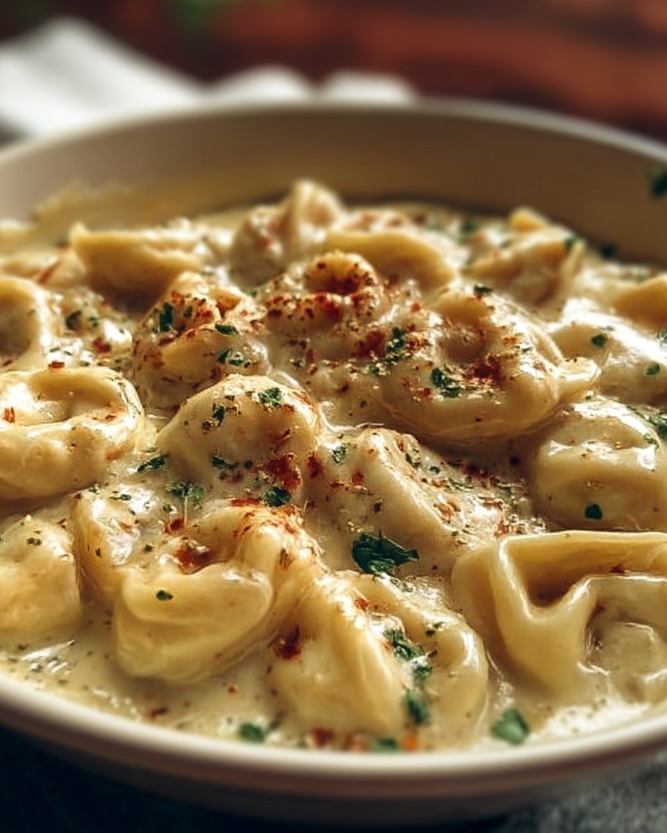 Creamy Crockpot Tortellini Alfredo: A Comfort Food Dream Come True