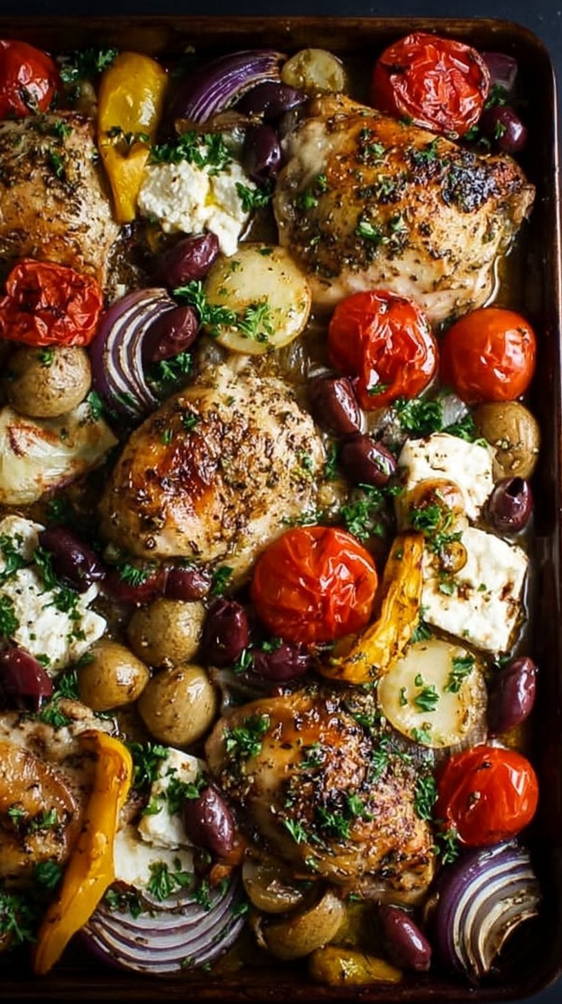 Greek Sheet Pan Chicken