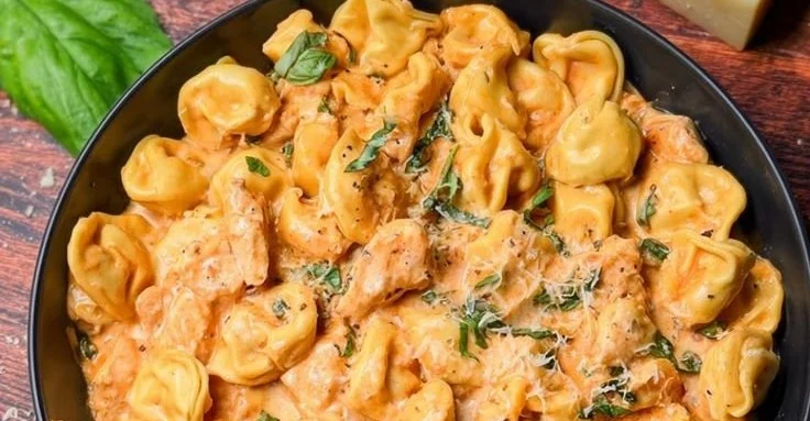 CrockPot Chicken Tortellini