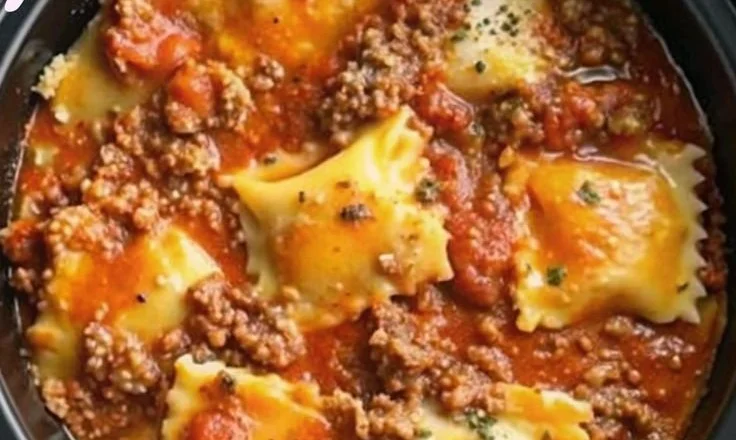 Crockpot Ravioli Lasagna: A Hands-Off, Flavor-Packed Comfort Food Masterpiece
